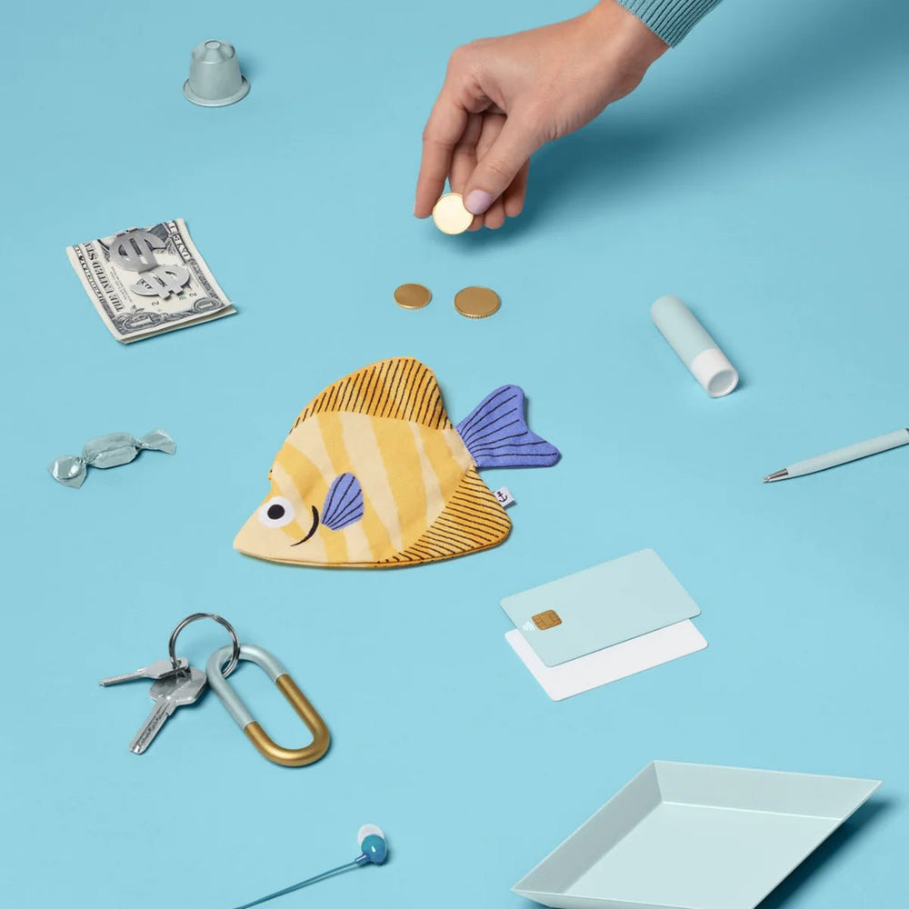 Monedero Moonyfish Amarillo - Olokuti