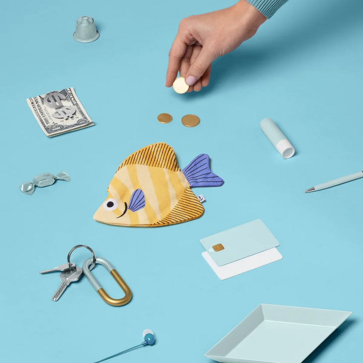 Monedero Moonyfish Amarillo - Olokuti