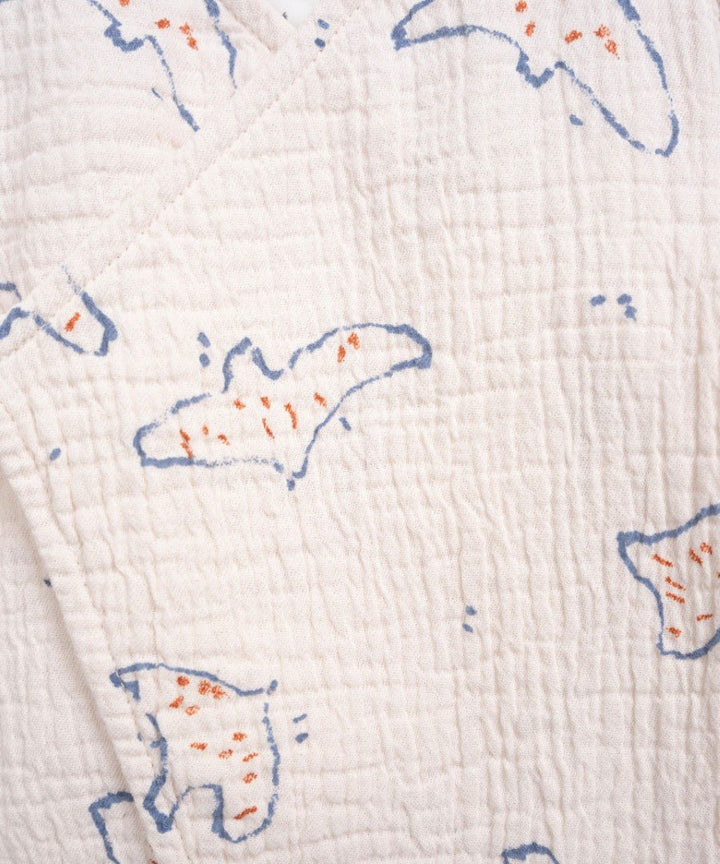 Mono Tejido estampado Pencil Pájaros - Olokuti