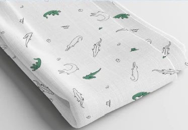 Muselina estampada 120x100 cm. - Olokuti