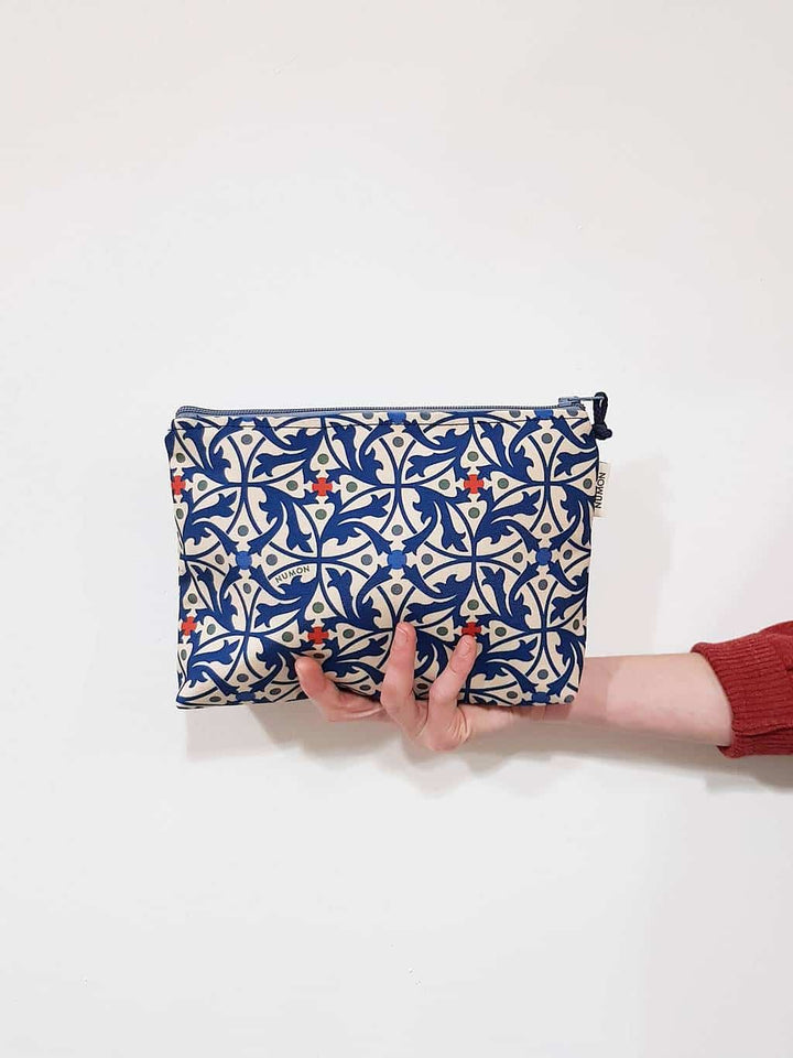 Neceser estampado tapicería reciclada - Olokuti