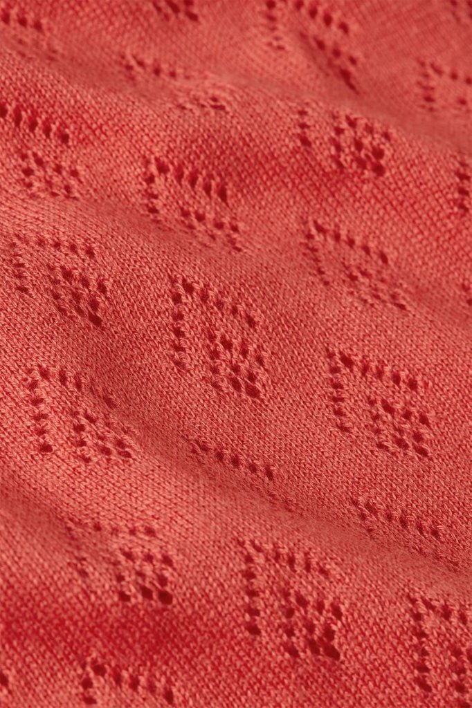 Nicky Top Mateo tejido Tweed Orange - Olokuti