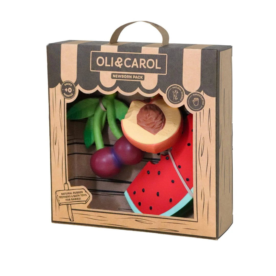 Pack Mordedores Recién nacido Fruit Salad - Olokuti