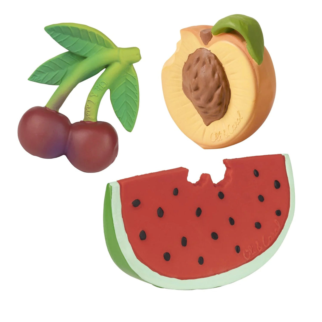 Pack Mordedores Recién nacido Fruit Salad - Olokuti