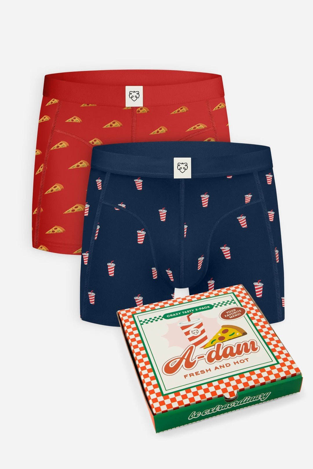 Pack x2 Boxer Brief PIizza Delivery - Olokuti