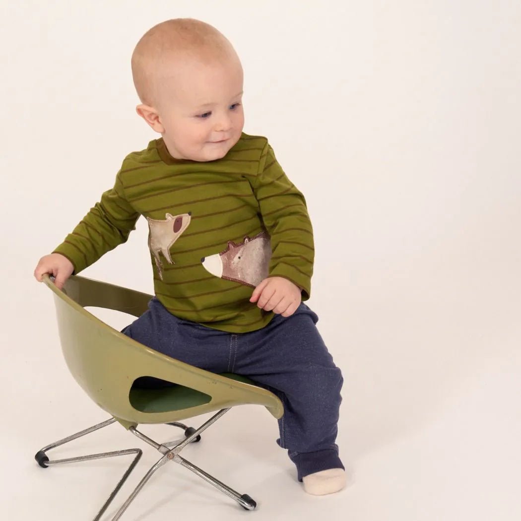 Pantalón sudadera bebé ESSLI Denim - Olokuti