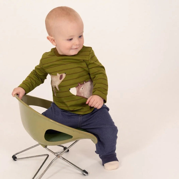 Pantalón sudadera bebé ESSLI Denim - Olokuti