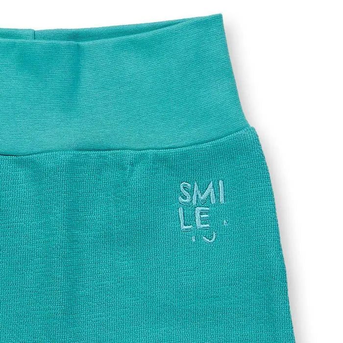 Pantalones Bebé Rizo SJORS Sea green - Olokuti