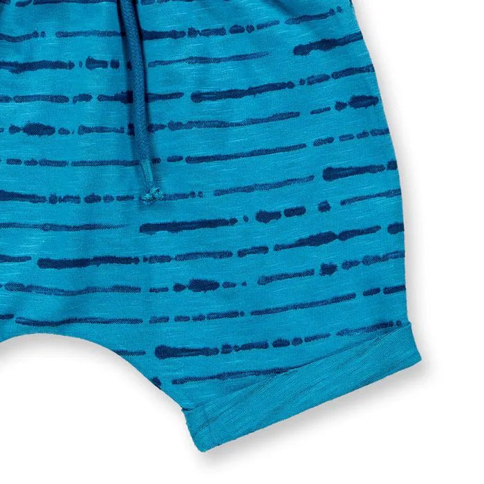 Pantalones cortes MAGESH Abstract blue - Olokuti