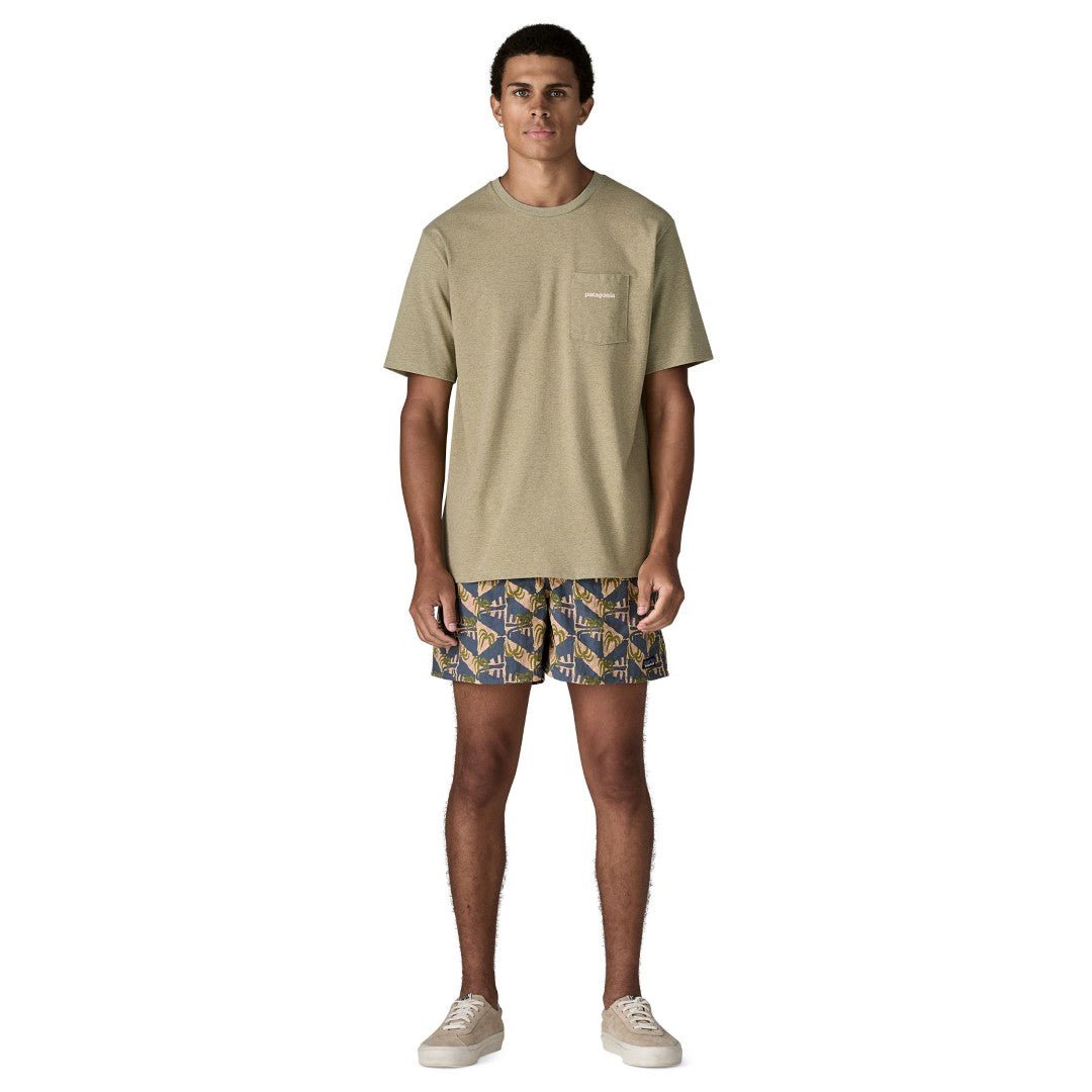 Pantalones cortos Baggies Jaguar Geo Dolomite Blue - Olokuti