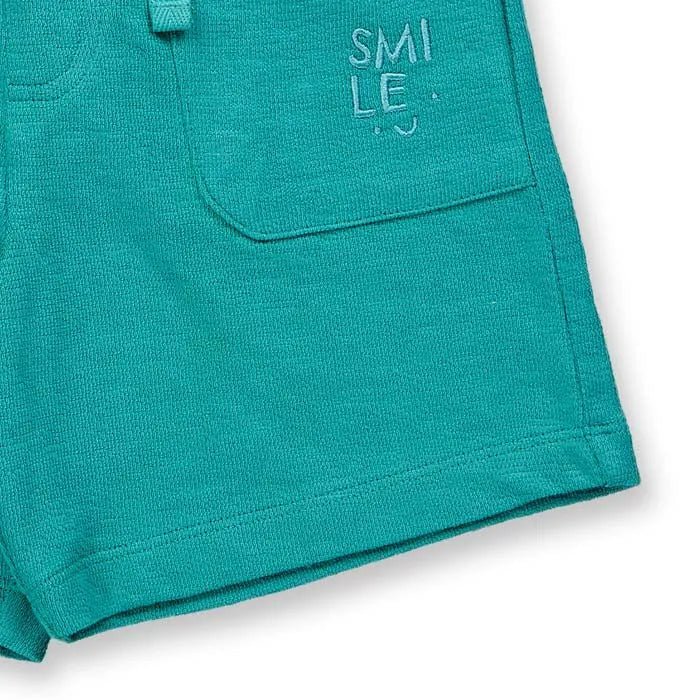 Pantalones cortos MAKU rizo Sea green - Olokuti