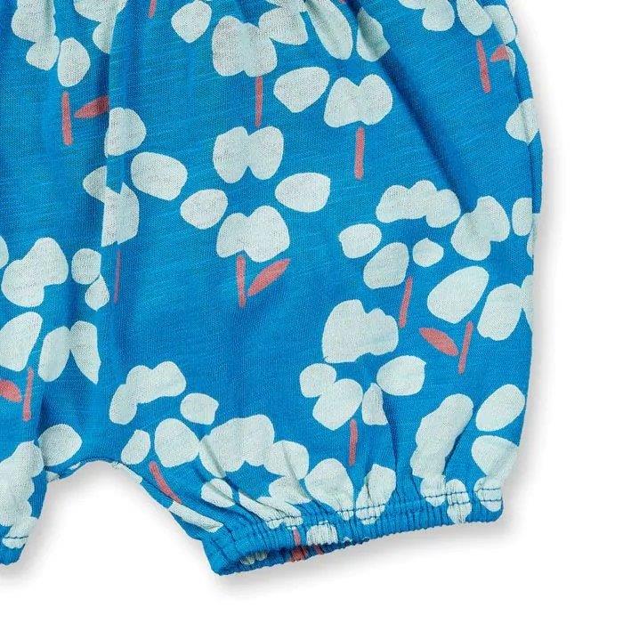Pantalones cortos MAYA Flores Azules - Olokuti