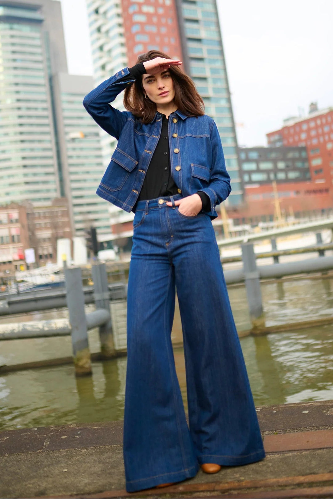 Pantalones vaqueros Peppa Petite Soul Denim blue - Olokuti
