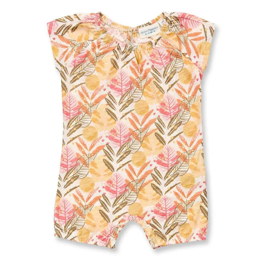 Pelele Bebé LUA Hojas tropicales - Olokuti