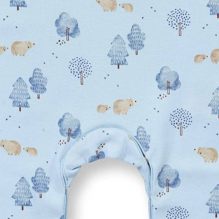 Pelele bebé m/l TONA Woodland Light Blue - Olokuti