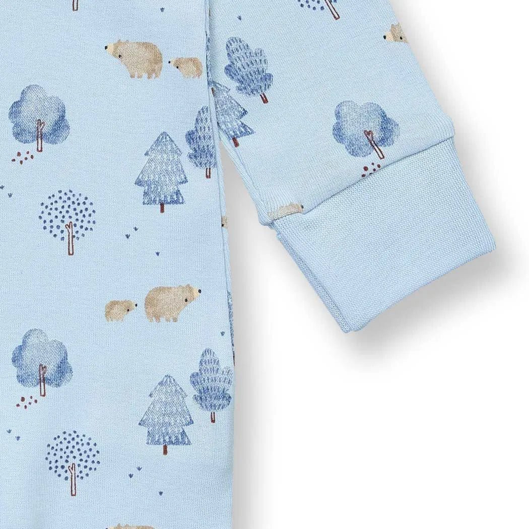 Pelele bebé m/l TONA Woodland Light Blue - Olokuti