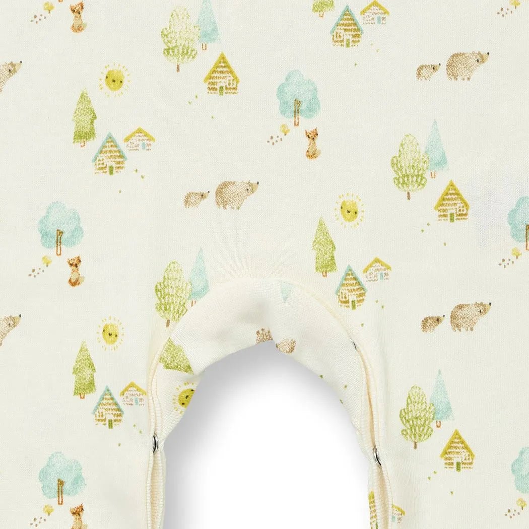 Pelele bebé m/l TONA Woodland White - Olokuti