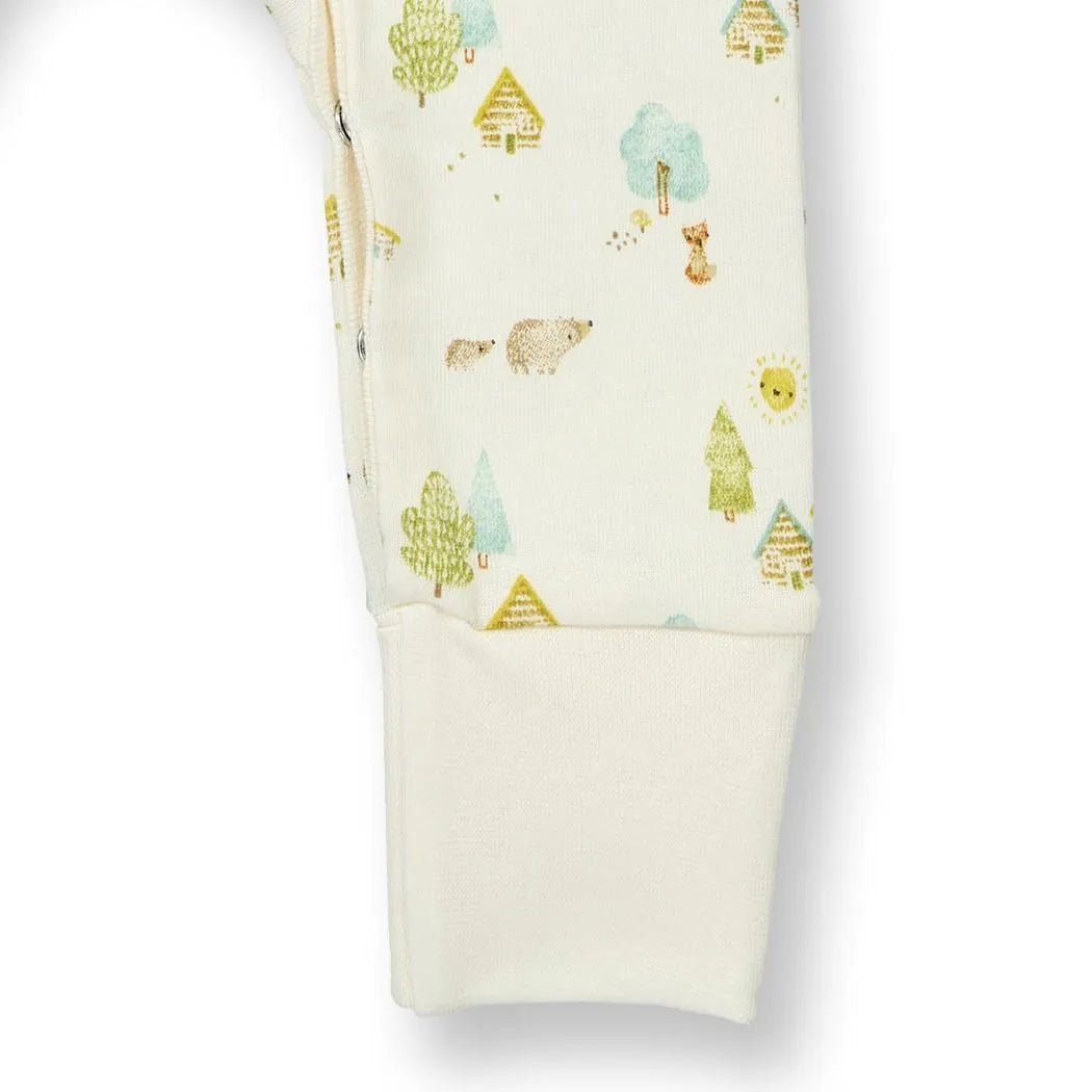 Pelele bebé m/l TONA Woodland White - Olokuti