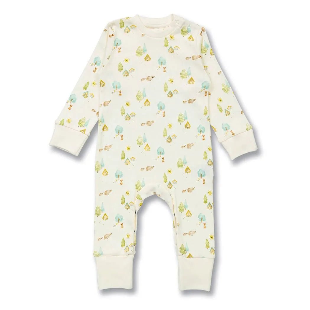 Pelele bebé m/l TONA Woodland White - Olokuti
