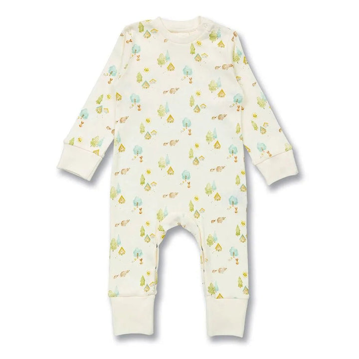 Pelele bebé m/l TONA Woodland White - Olokuti