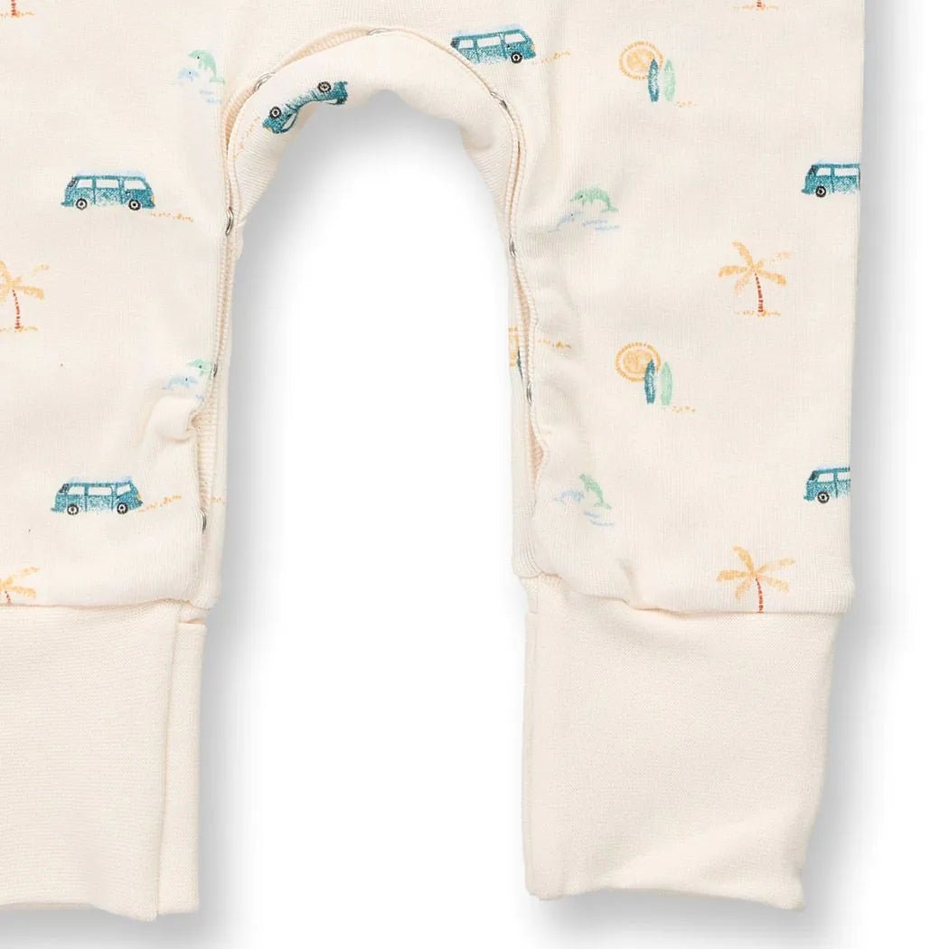 Pelele de manga larga TONA Camper Blanco natural - Olokuti