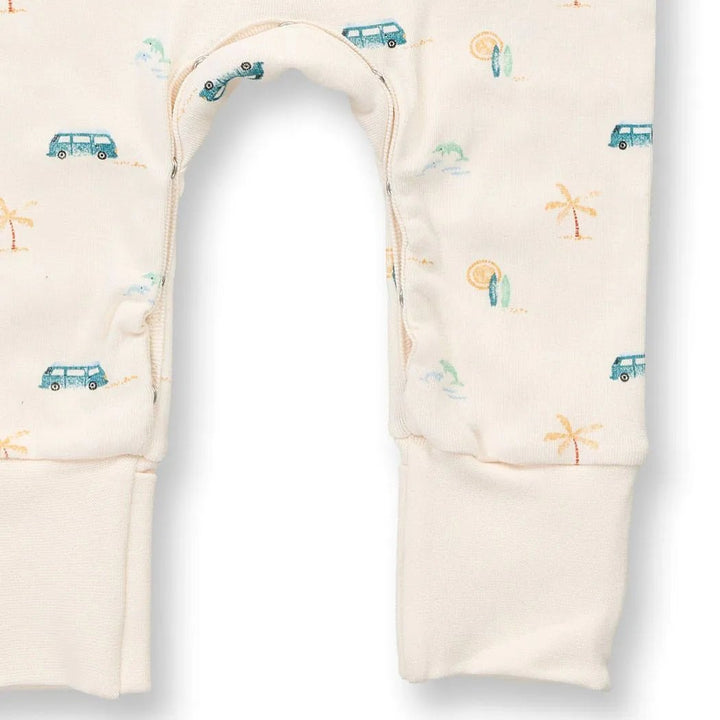 Pelele de manga larga TONA Camper Blanco natural - Olokuti