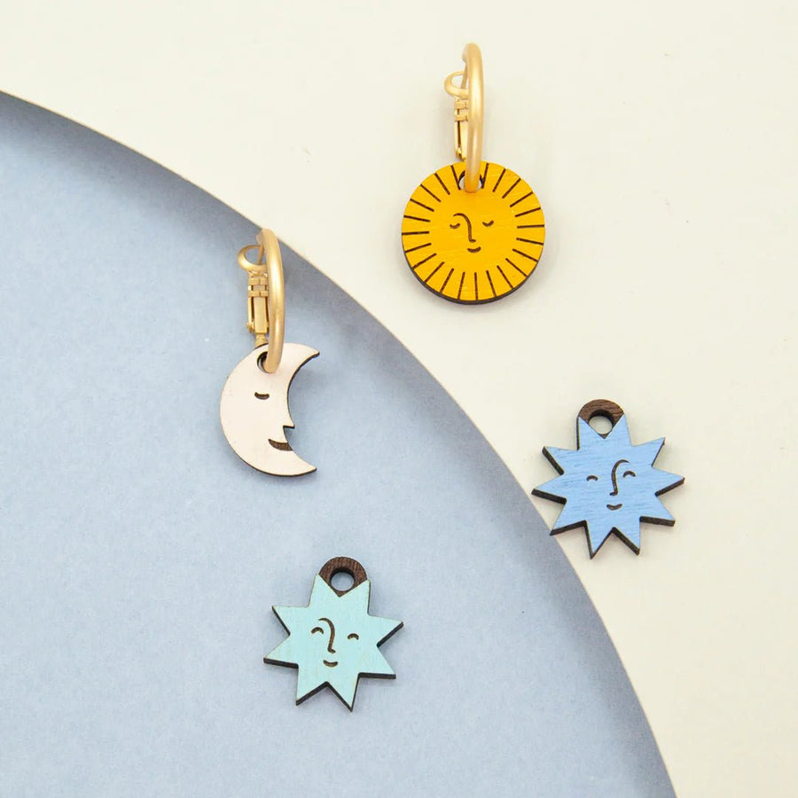 Pendientes Cosmos - Olokuti