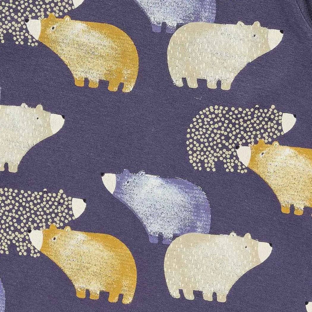 Pijama LONG JOHN Bear Midnight Navy - Olokuti