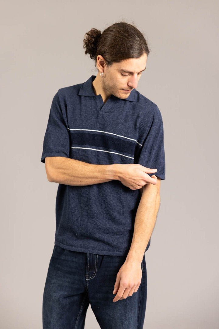 Polo MOIXÍ Azul marino - Olokuti