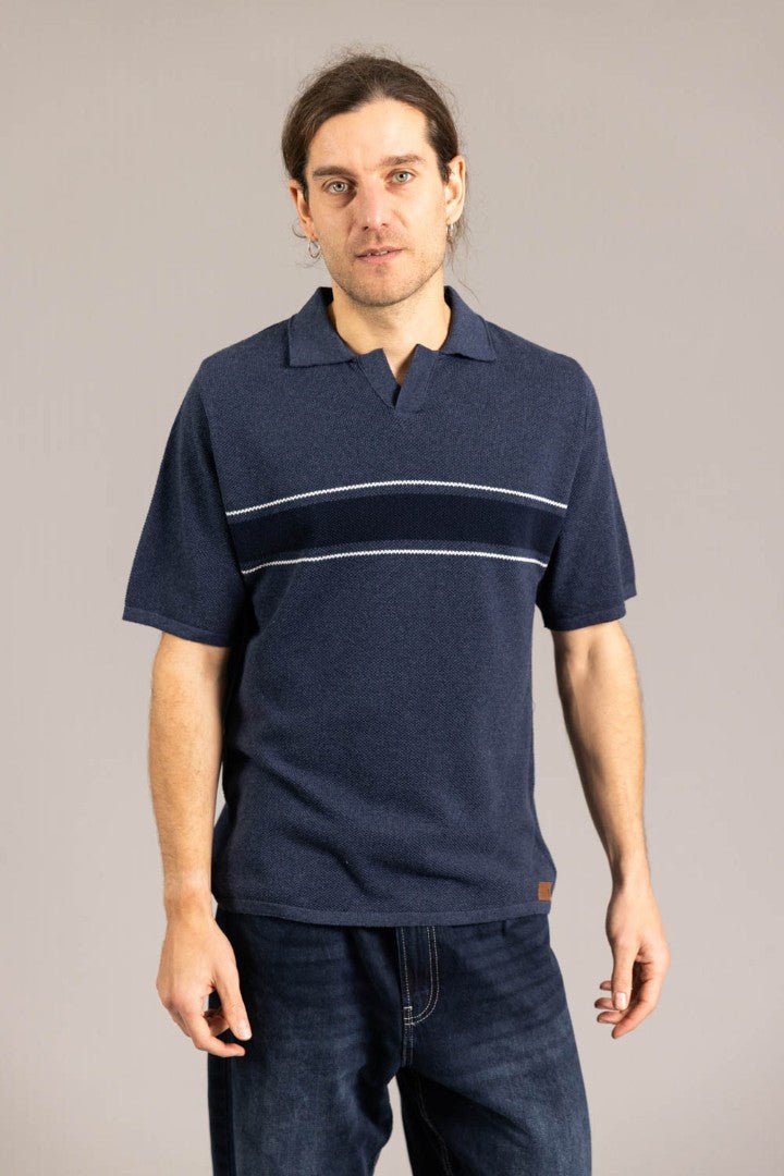 Polo MOIXÍ Azul marino - Olokuti