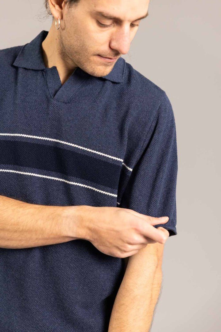 Polo MOIXÍ Azul marino - Olokuti