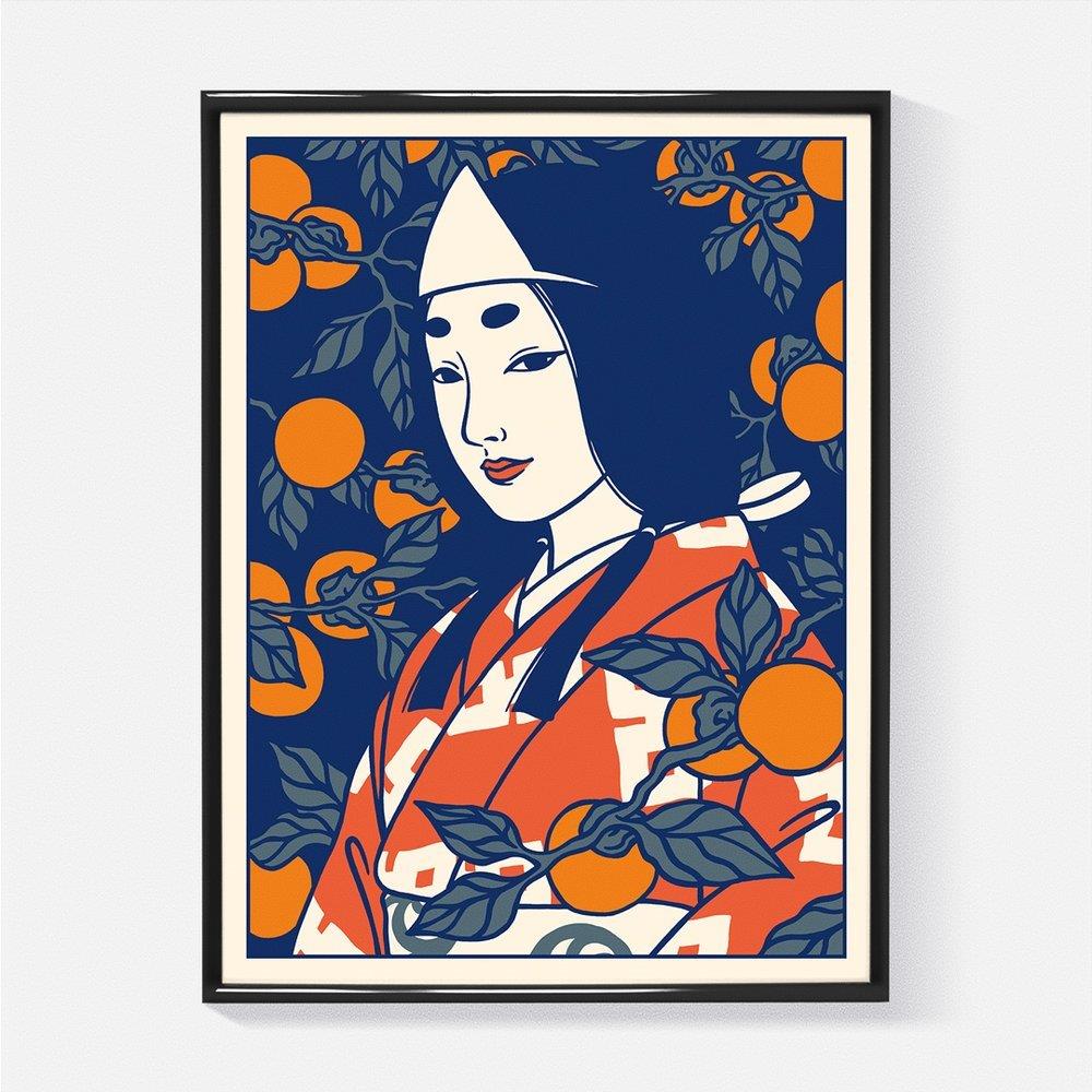 Poster "Noche de otoño" 30x40 cm. - Olokuti