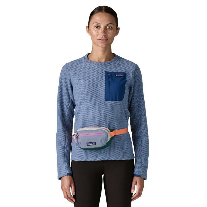 Riñonera Terravia Mini Hip Pack Patchwork: Barnacle Blue - Olokuti