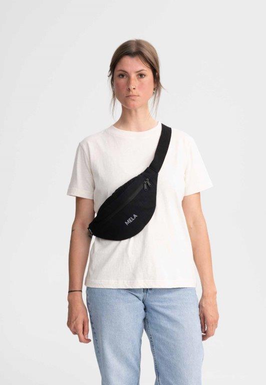 Riñonera unisex Ripstop KALINDI 3L. Negro - Olokuti