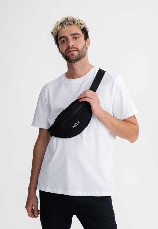 Riñonera unisex Ripstop KALINDI 3L. Negro - Olokuti