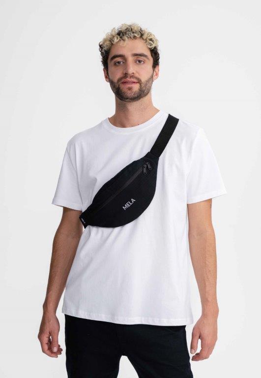 Riñonera unisex Ripstop KALINDI 3L. Negro - Olokuti