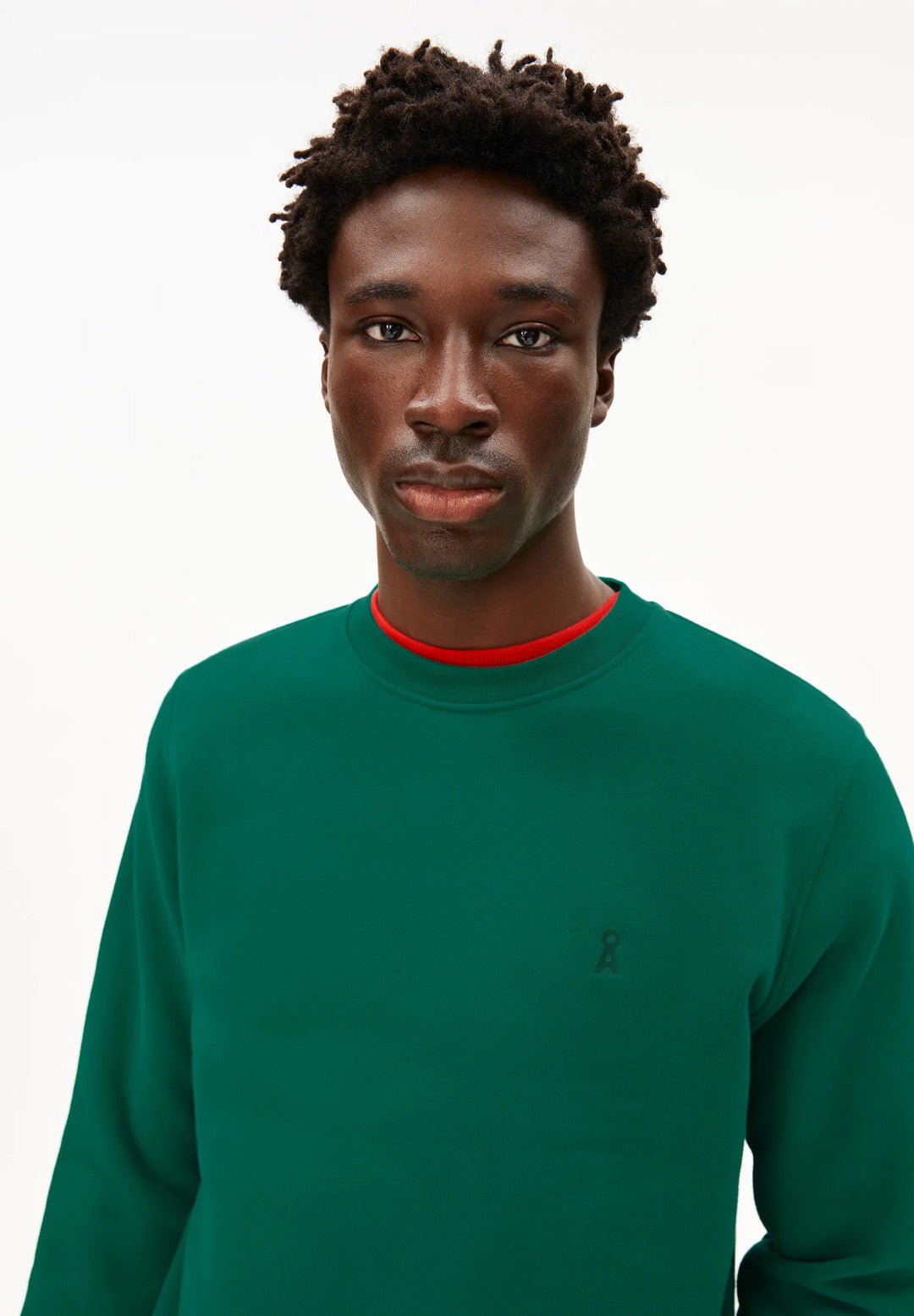 Sudadera BAARO FLEECE Emerald green - Olokuti