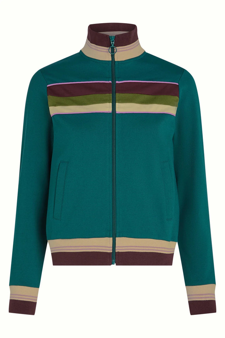 Sudadera Colorblock Coljack Daytona Spruced Green - Olokuti