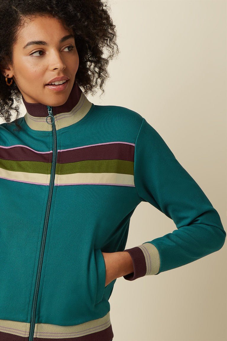 Sudadera Colorblock Coljack Daytona Spruced Green - Olokuti