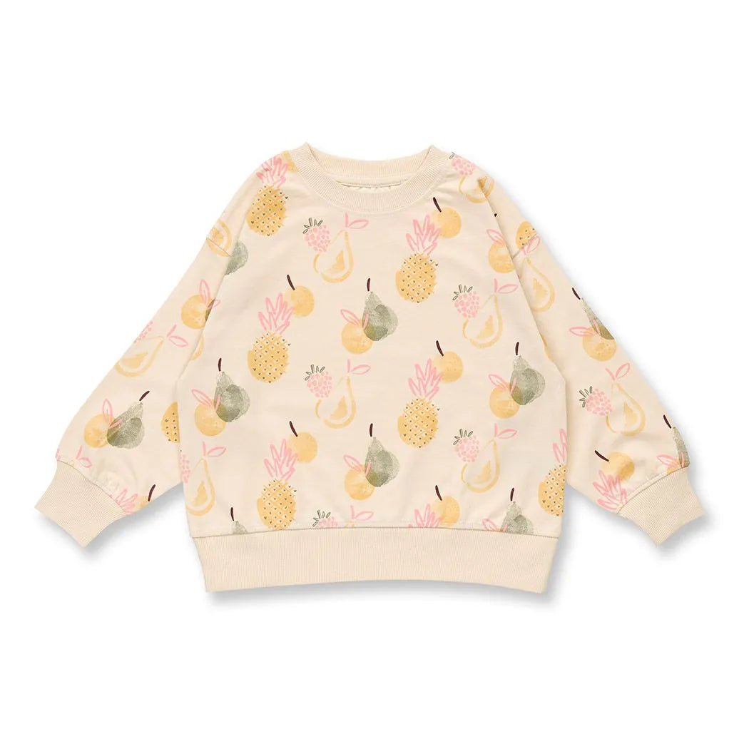Sudadera DARI Frutas Beige claro - Olokuti