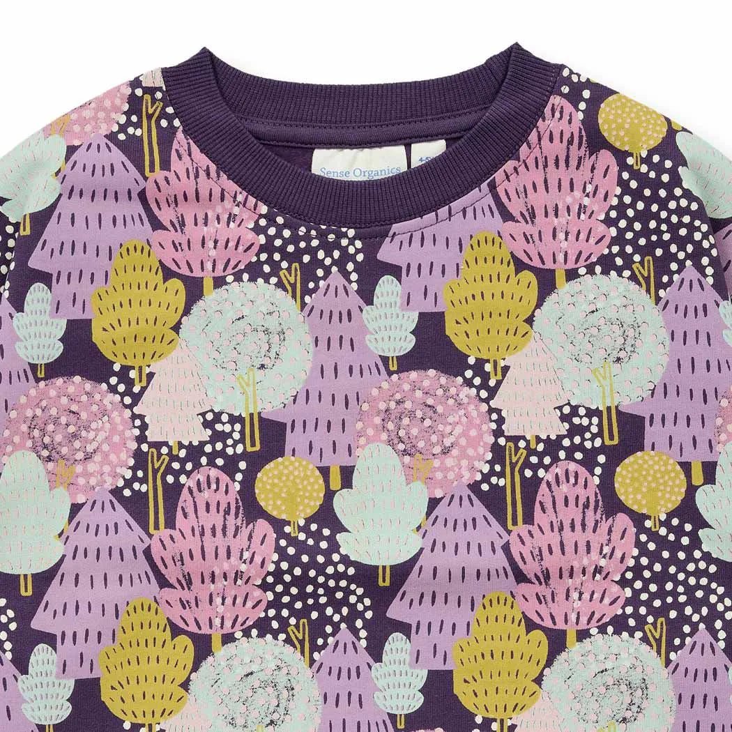 Sudadera DARI Woodland Dark Plum - Olokuti