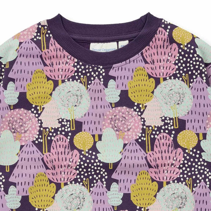 Sudadera DARI Woodland Dark Plum - Olokuti