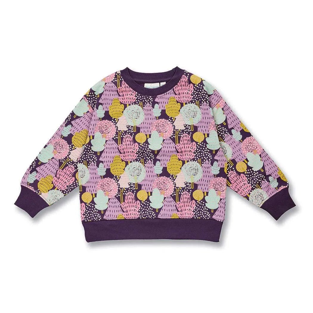 Sudadera DARI Woodland Dark Plum - Olokuti