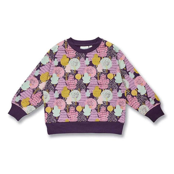 Sudadera DARI Woodland Dark Plum - Olokuti