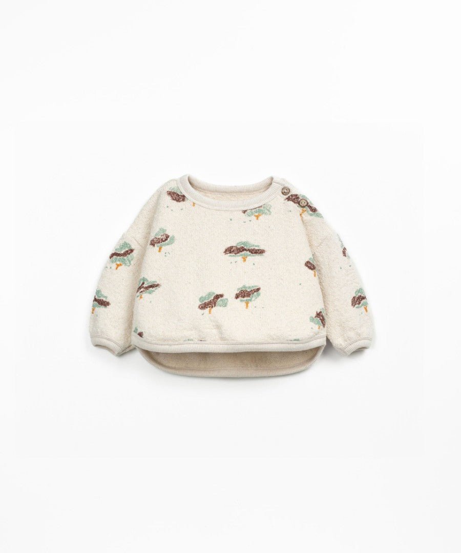 Sudadera Jersey estampada Pencil Árboles colores - Olokuti