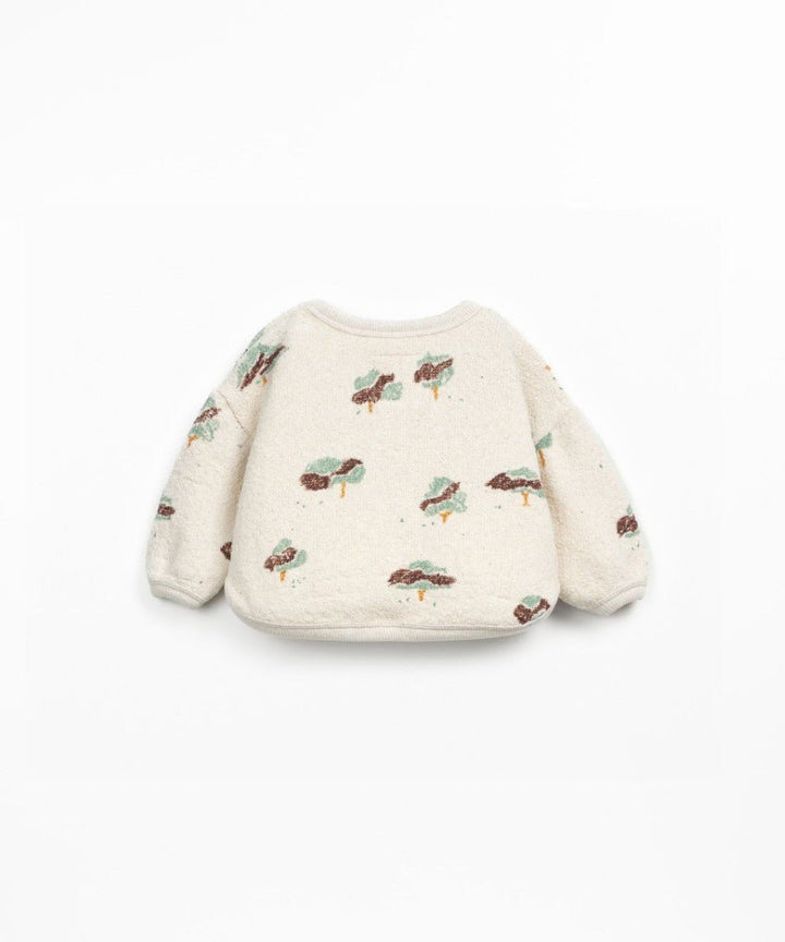 Sudadera Jersey estampada Pencil Árboles colores - Olokuti