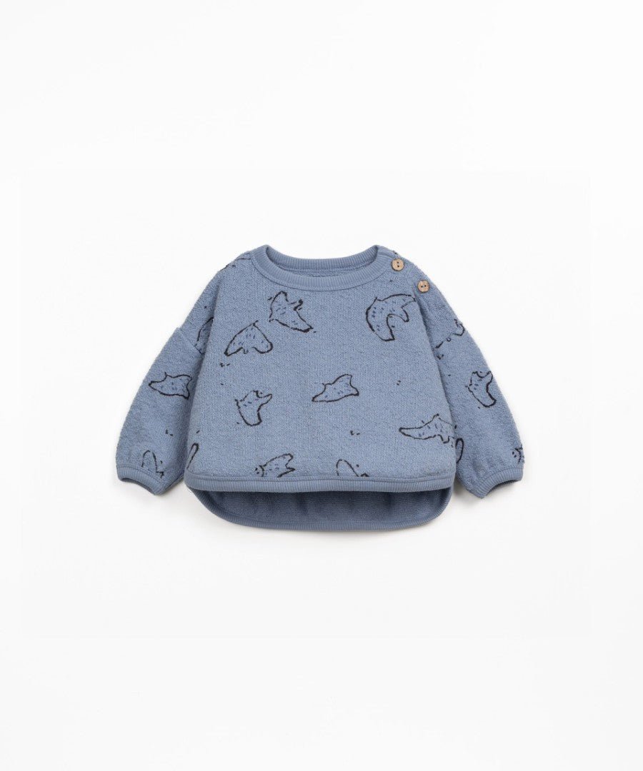 Sudadera Jersey estampada Watercolor - Olokuti
