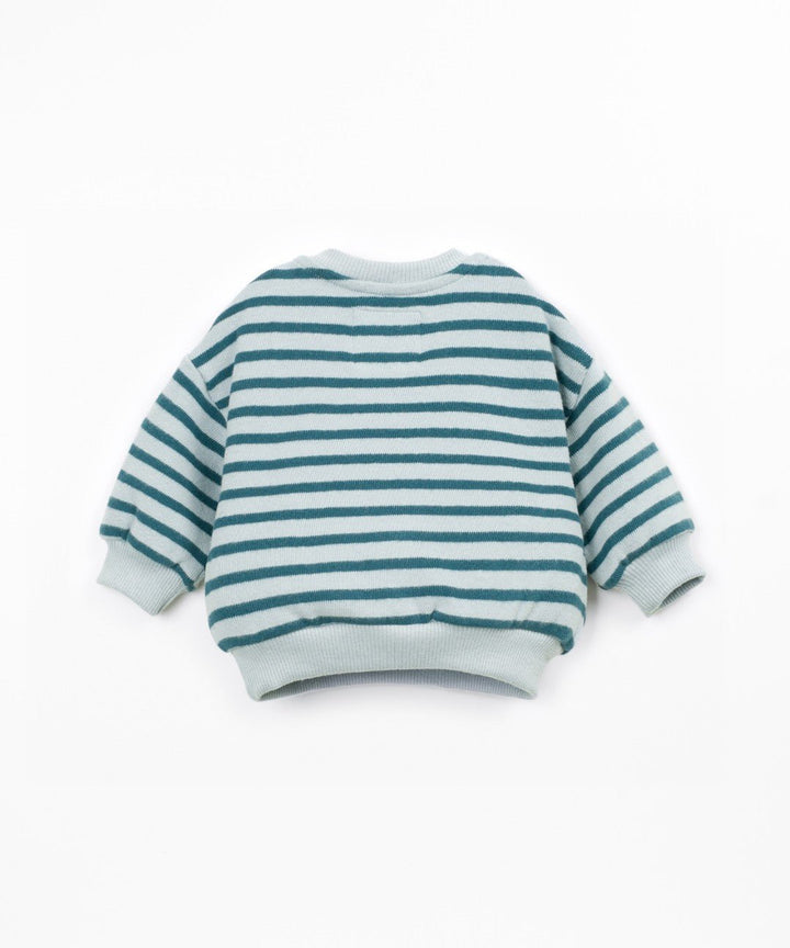 Sudadera Rayas Cyanotype - Olokuti