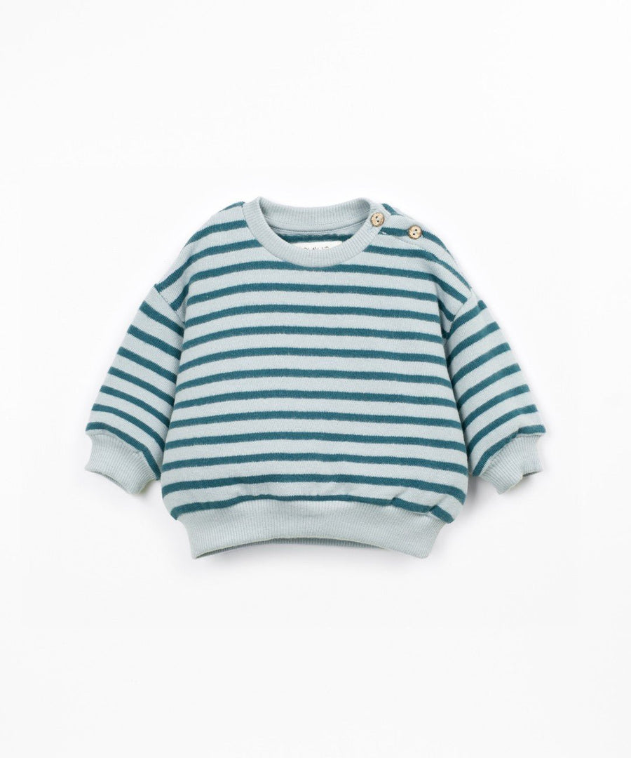 Sudadera Rayas Cyanotype - Olokuti