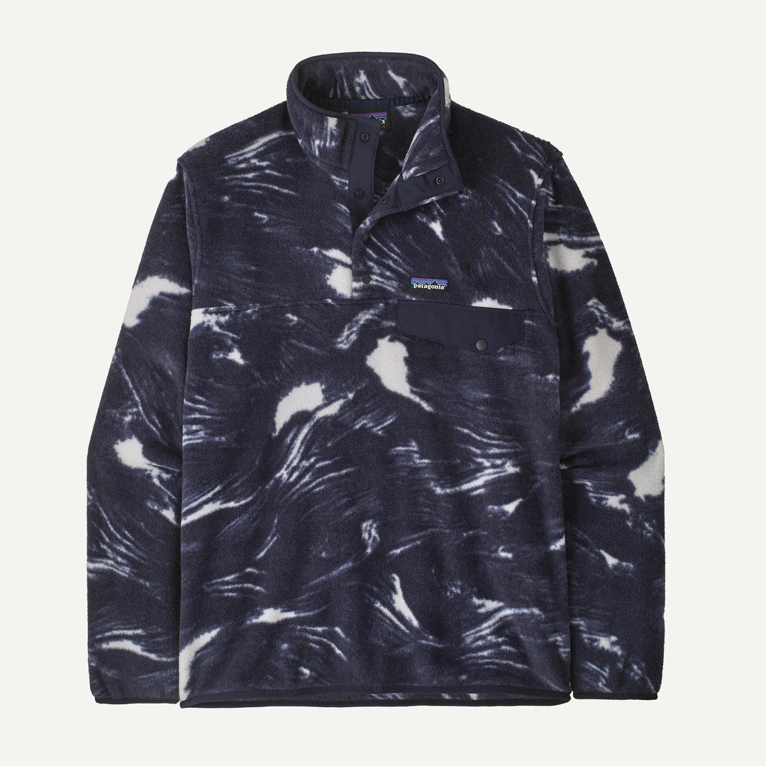 Suéter Lightweight Synchilla Snap-T P/O Polar Breeze: Sunken Blue - Olokuti